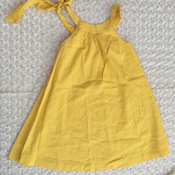 Theory yellow sundress shift dress - Picture 4 of 7